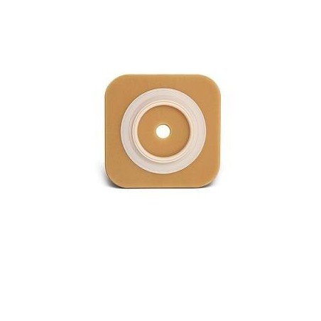 Placca con flangia e barriera protettiva idrocolloidale protezione totale sistema 2s placca plus 38mm 5pz