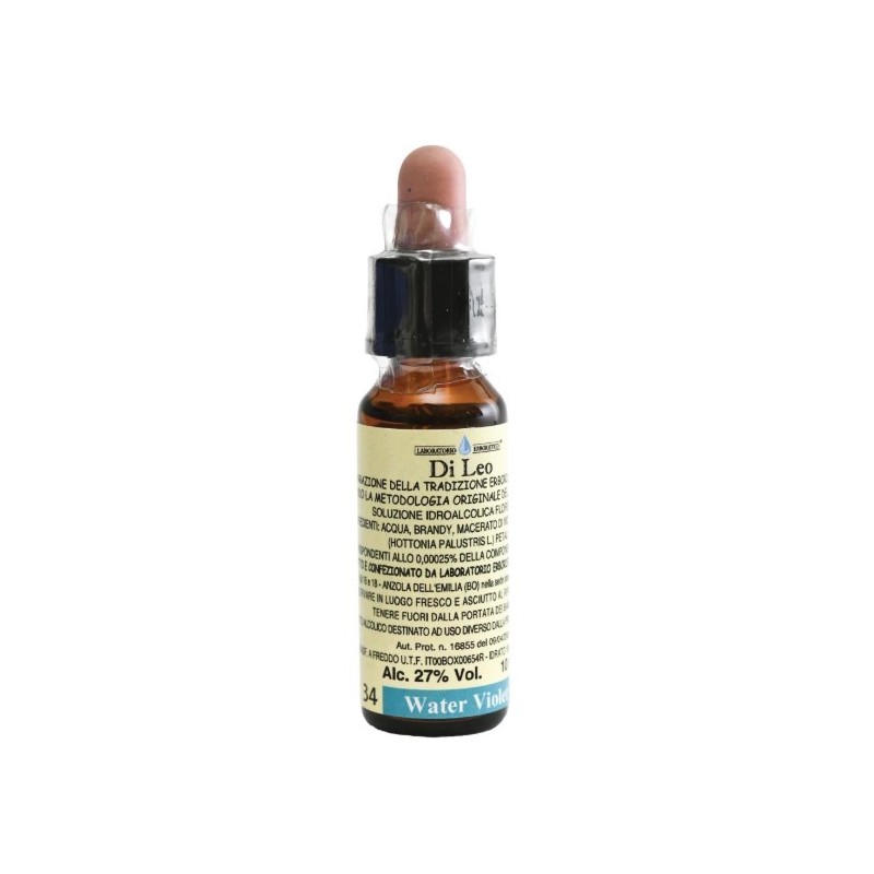 Fiori di bach 34 water violet 10 ml di leo