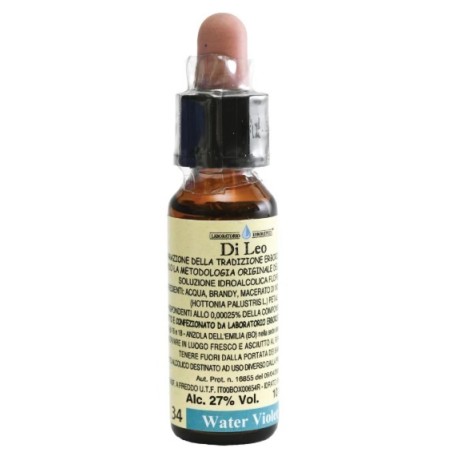 Fiori di bach 34 water violet 10 ml di leo