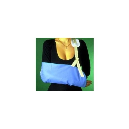 Reggibraccio economy sostiene il braccio traumatizzato o ingessato, in cotone 100% regolabile in altezza misura media