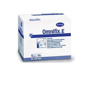 Nastro di fissaggio omnifix e in tessuto non tessuto biancom10x10cm