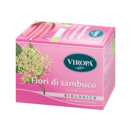 Viropa fiori di sambuco bio15 bustine Viropa fiori di sambuco bio15 bustine