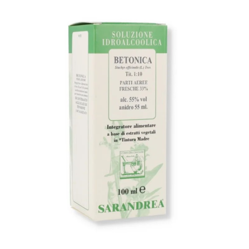 Betonica 100ml tintura madre Betonica 100ml tintura madre