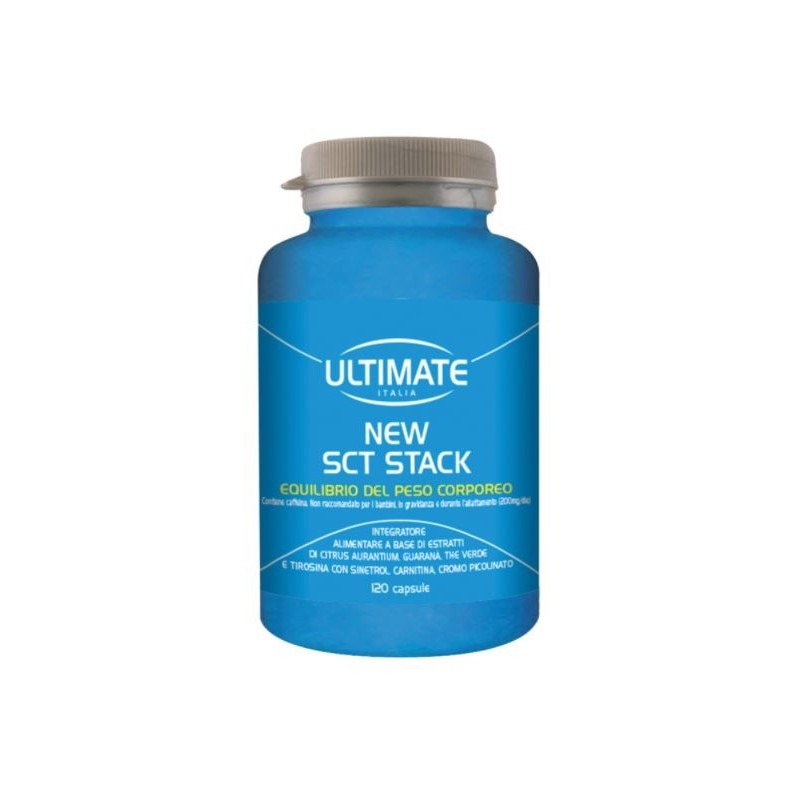 Ultimate sct stack 120 capsule nuovo formato