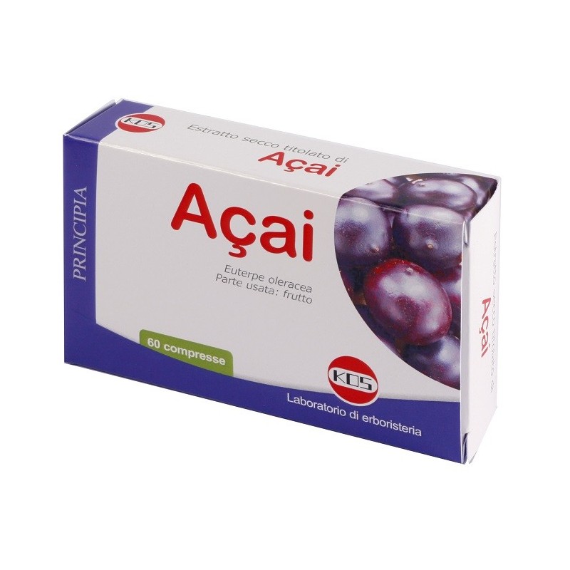 Acai estratto secco 60 compresse