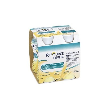 Resource hp/hc vaniglia 4 bottiglie 200 ml