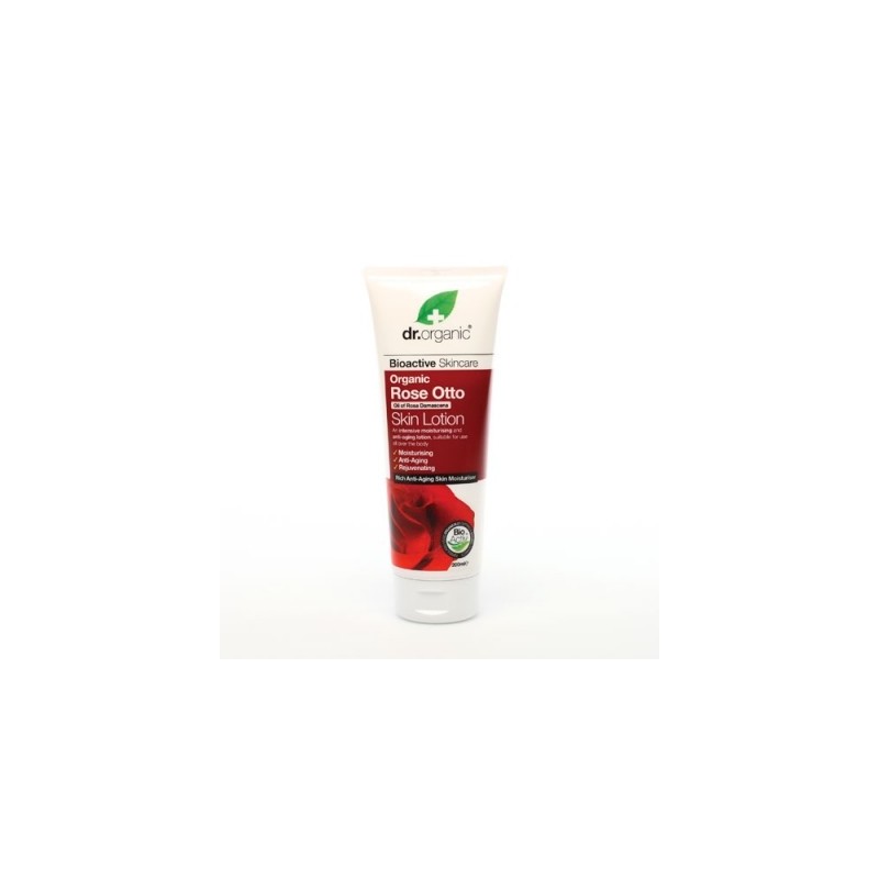Dr organic rose otto rosa skin lotion lozione corpo 200 ml
