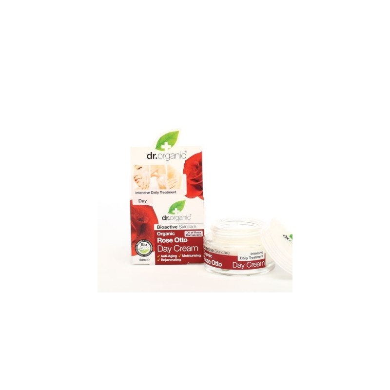 Dr organic rose otto rosa day cream crema viso giorno 50 ml