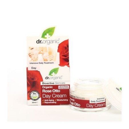 Dr organic rose otto rosa day cream crema viso giorno 50 ml