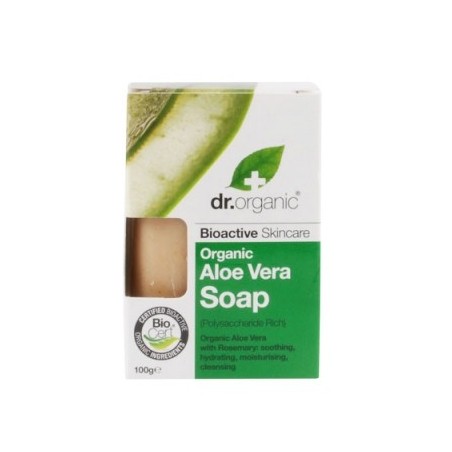 Dr organic aloe vera soap saponetta 100 g