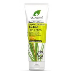 Dr organic tea tree skin lotion lozione corpo 200 ml