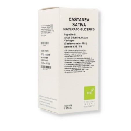 Castanea sativa macerato glicerico 10% gocce 100ml