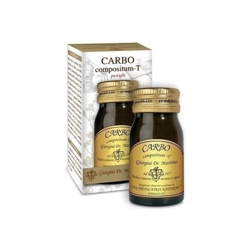 Carbo compositum t 225 pastiglie