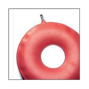 Ciambella per invalidi gonfiabile in gomma team deluxe in sacchetto diametro 43 cm 1 pezzo
