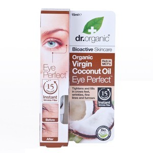 Dr organic coconut oil cocco eye perfect siero occhi 15 ml
