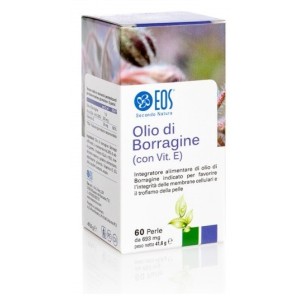 Eos olio borragine 60 perle 690mg