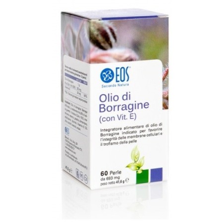 Eos olio borragine 60 perle 690mg