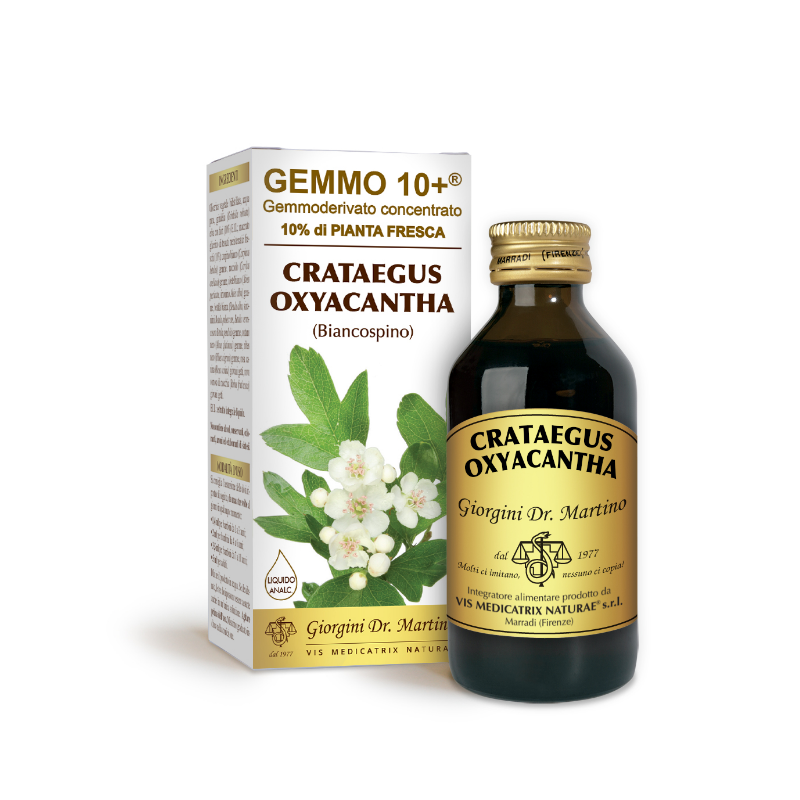 Gemmo 10+ biancospino liquido analcolico 500 ml