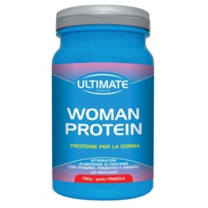 Ultimate woman protein fragola 750 g