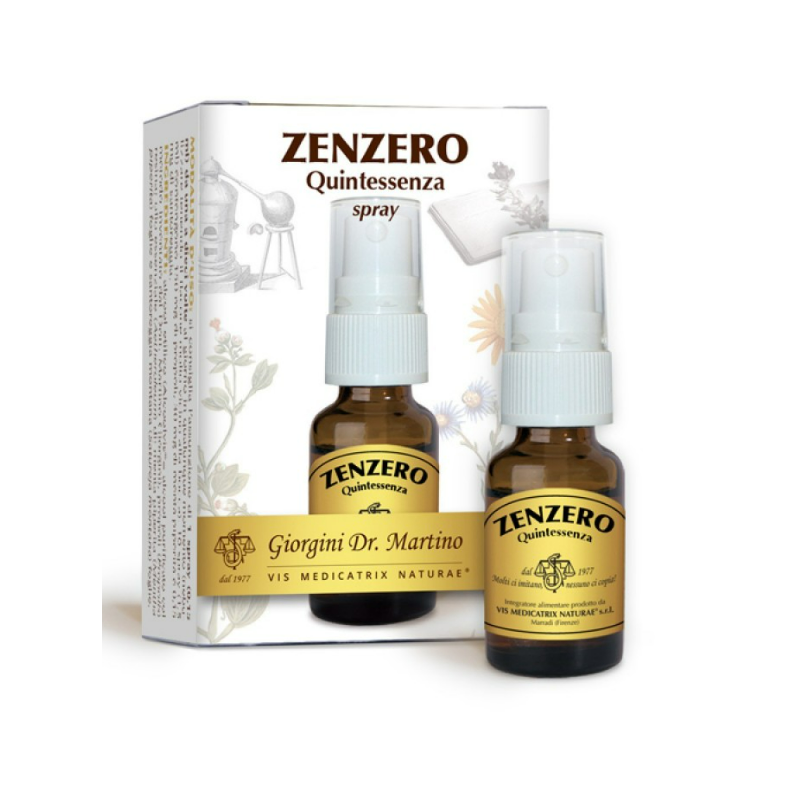 Zenzero quintessenza spray 15 ml Zenzero quintessenza spray 15 ml