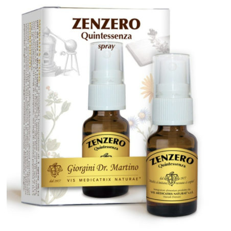 Zenzero quintessenza spray 15 ml Zenzero quintessenza spray 15 ml