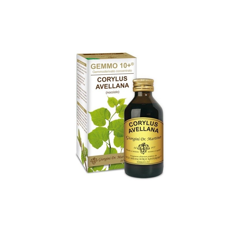 Gemmo 10+ nocciolo 100 ml liquido analcolico