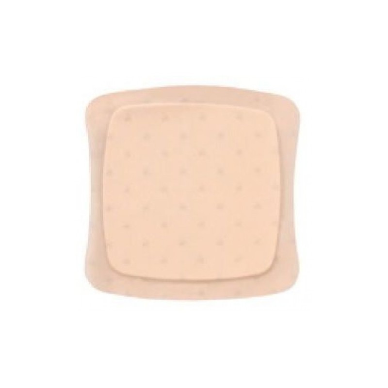 Medicazione sterile in schiuma di poliuretano idrocellulareaquacel ag foam non adesiva 5x5 cm 10 pezzi