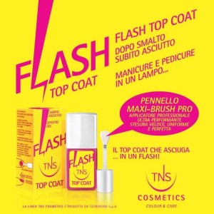 Flash top coat per unghie 10 ml
