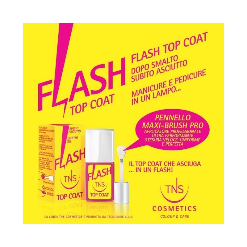 Flash top coat per unghie 10 ml