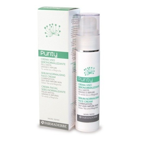 Purity crema viso sebonormalizzante 50 ml