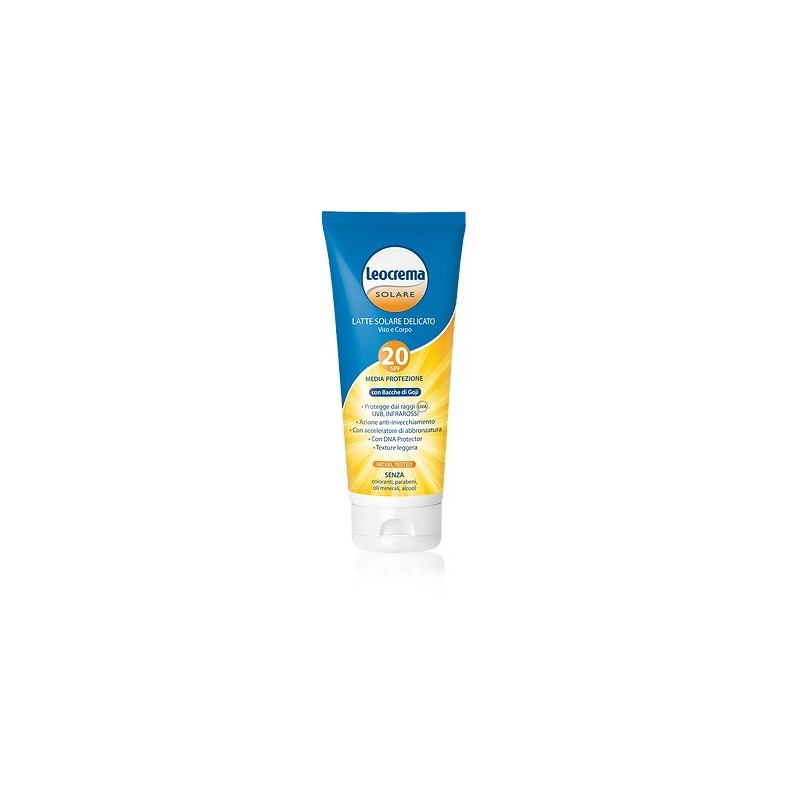 Leocrema solare gojy spf20 200 ml