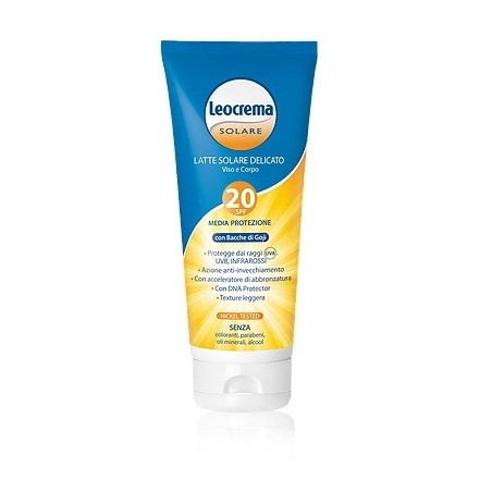 Leocrema solare gojy spf20 200 ml