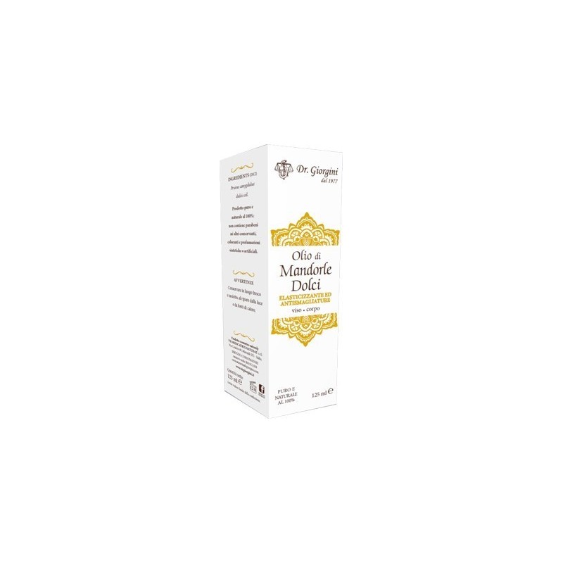 Olio di mandorle dolci 125 ml
