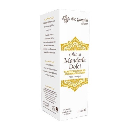 Olio di mandorle dolci 125 ml