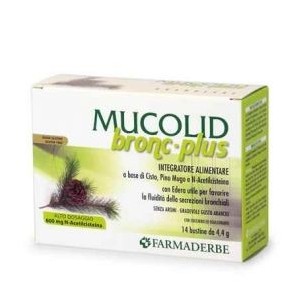 Mucolid bronc plus 600 14 bustine
