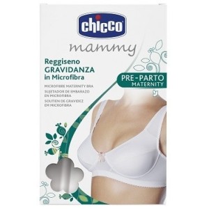 Chicco mammy reggiseno microfibra gravidanza bianco 5c