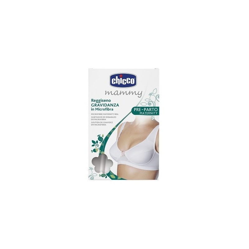 Chicco mammy reggiseno microfibra gravidanza bianco 5c