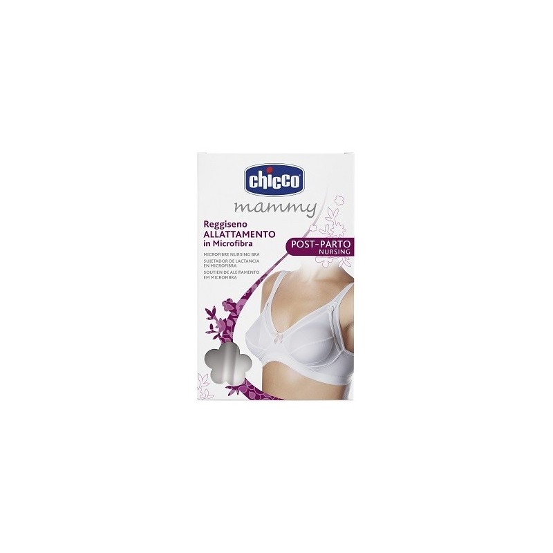Chicco mammy reggiseno microfibra allattamento bianco 3c
