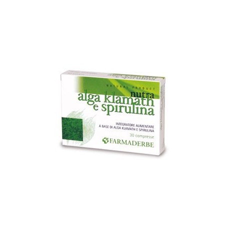 Alga klamath e spirulina 30 compresse