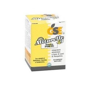 Gse alitorelle 2 integratore alimentare gusto forte 60 compresse 27g