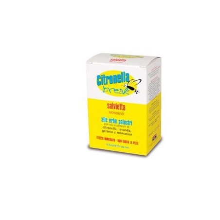 Citronella break salviette monouso 10 pezzi