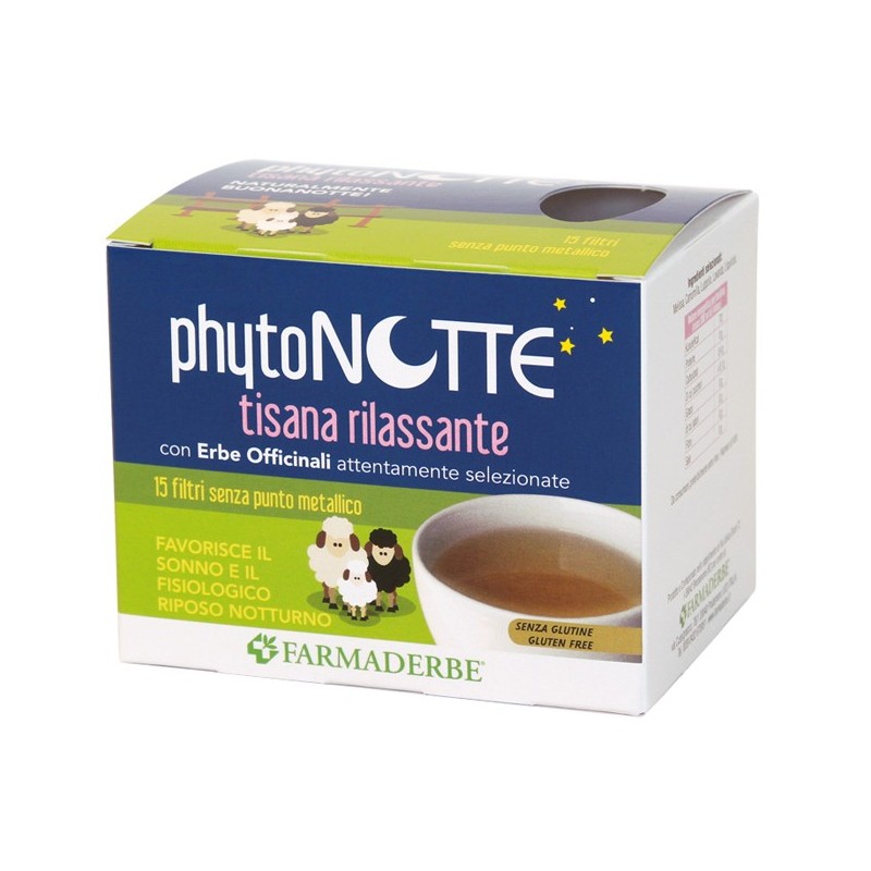 Phyto notte tisana rilassante 15 filtri da 18 g