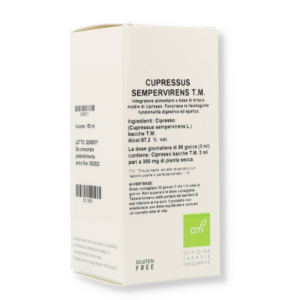 Cupressus sempervirens tintura madre gocce 100ml