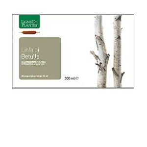 Linfa di betulla biologico 20 ampolle bevibili da 15 ml
