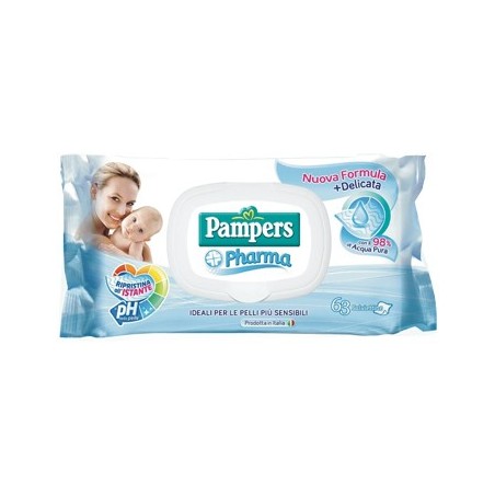 Pampers pharma salviette sens 63 pezzi