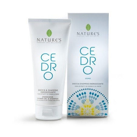 Nature's cedro uomo docciashampoo energizzante 200 ml