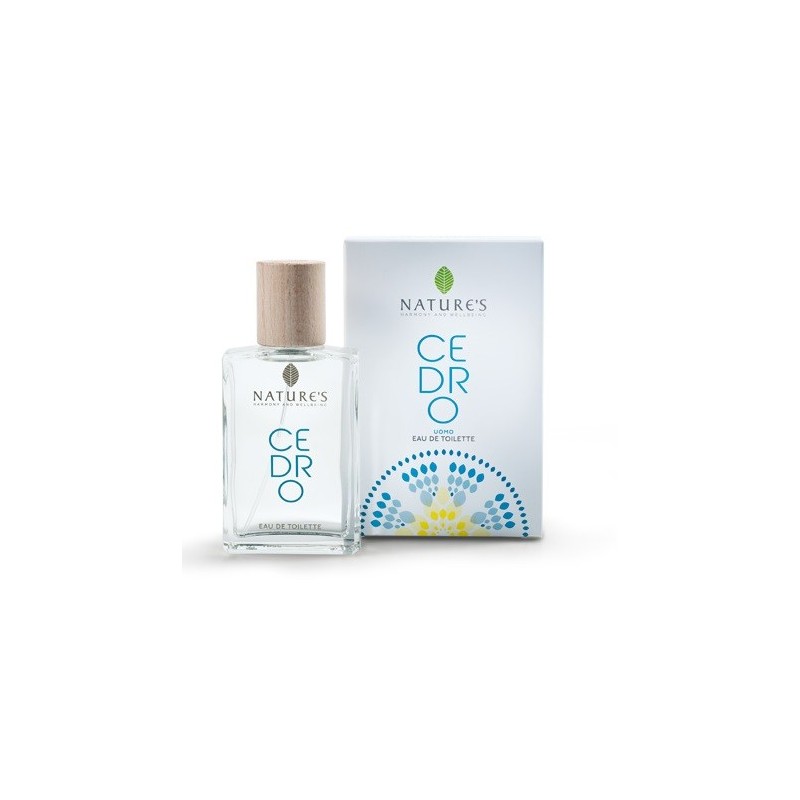 Nature's cedro uomo eau de toilette 50 ml