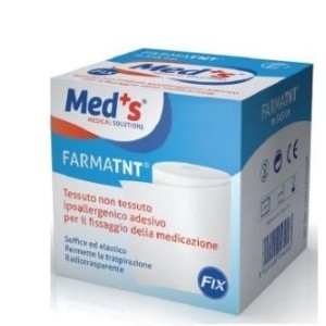 Cerotto meds farmatessuto non tessuto tessuto non tessuto fix ipoallergenico adesivo 500x2,5 cm