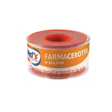 Cerotto meds ipoallergenico tela 500x2,5 cm ssr
