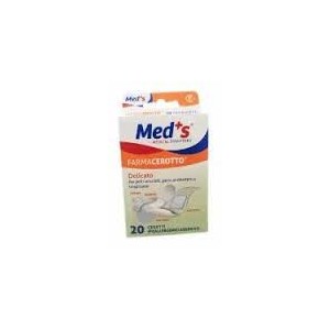 Cerotto meds strip delicato tessuto non tessuto assortiti 20pezzi